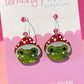 Mushroom Frogs | Acrylic Earrings