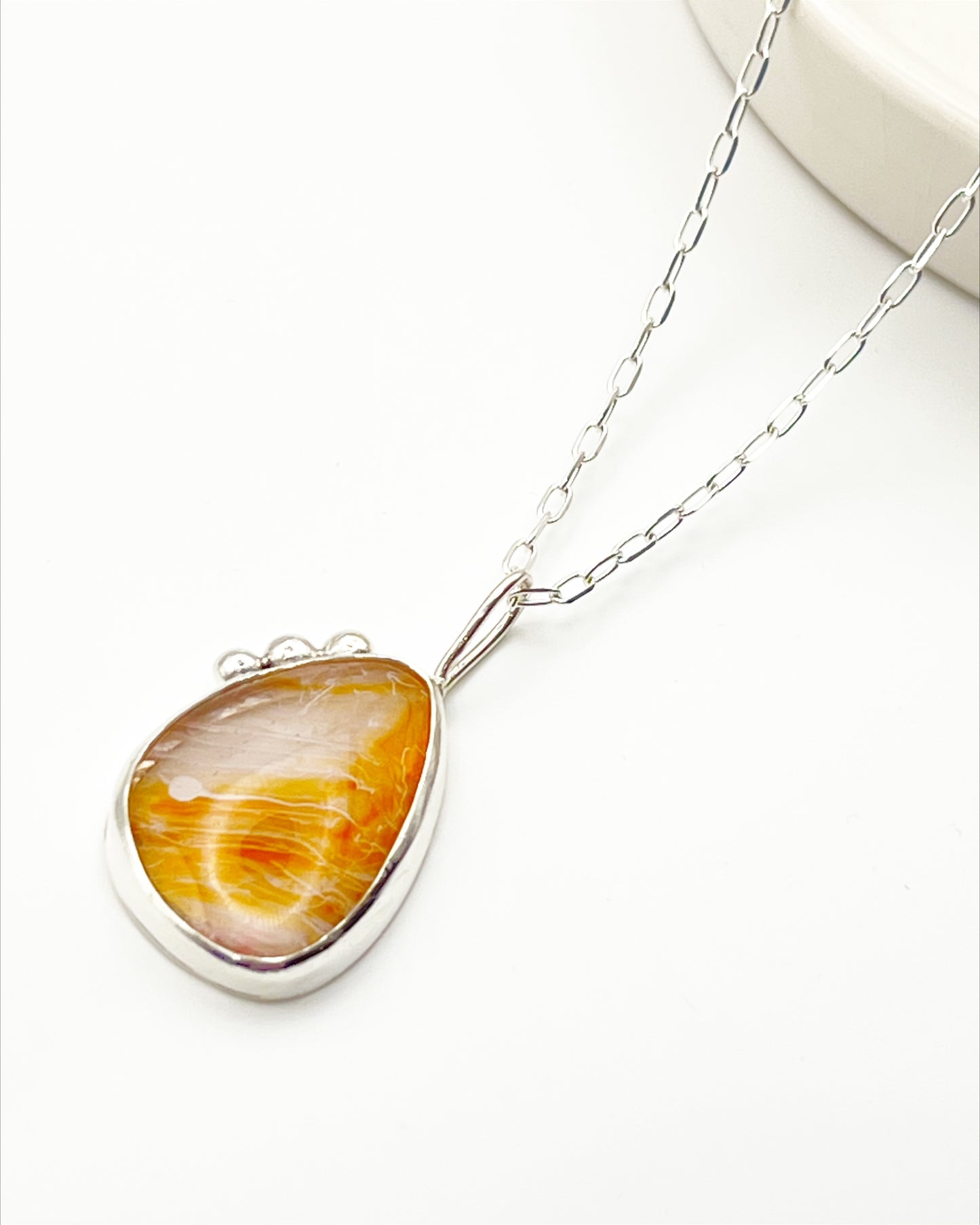 Surfite Pendant | Sterling Silver