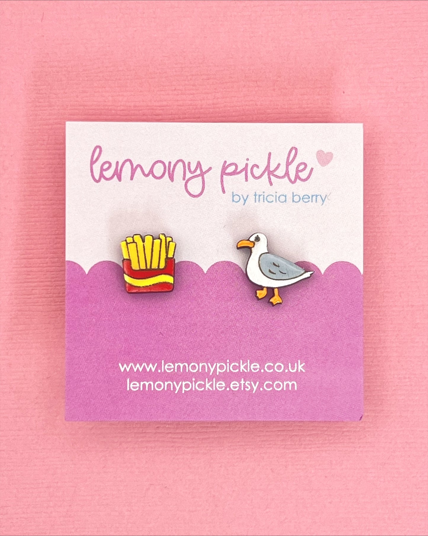 Chip Thief | Handpainted Wooden Studs