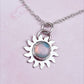 Sunburst | Opalite and Sterling Silver Pendant