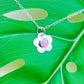 Summer Blossom | Aurora Opal and Sterling Silver Pendant