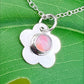 Summer Blossom | Aurora Opal and Sterling Silver Pendant