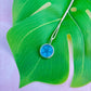 Azure Sea | Seaglass and Sterling Silver Pendant