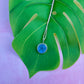 Azure Sea | Seaglass and Sterling Silver Pendant