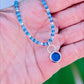 The Mermaid | Seaglass and Sterling Silver Pendant