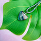 Heart of the Ocean | Surfite and Sterling Silver Heart Pendant