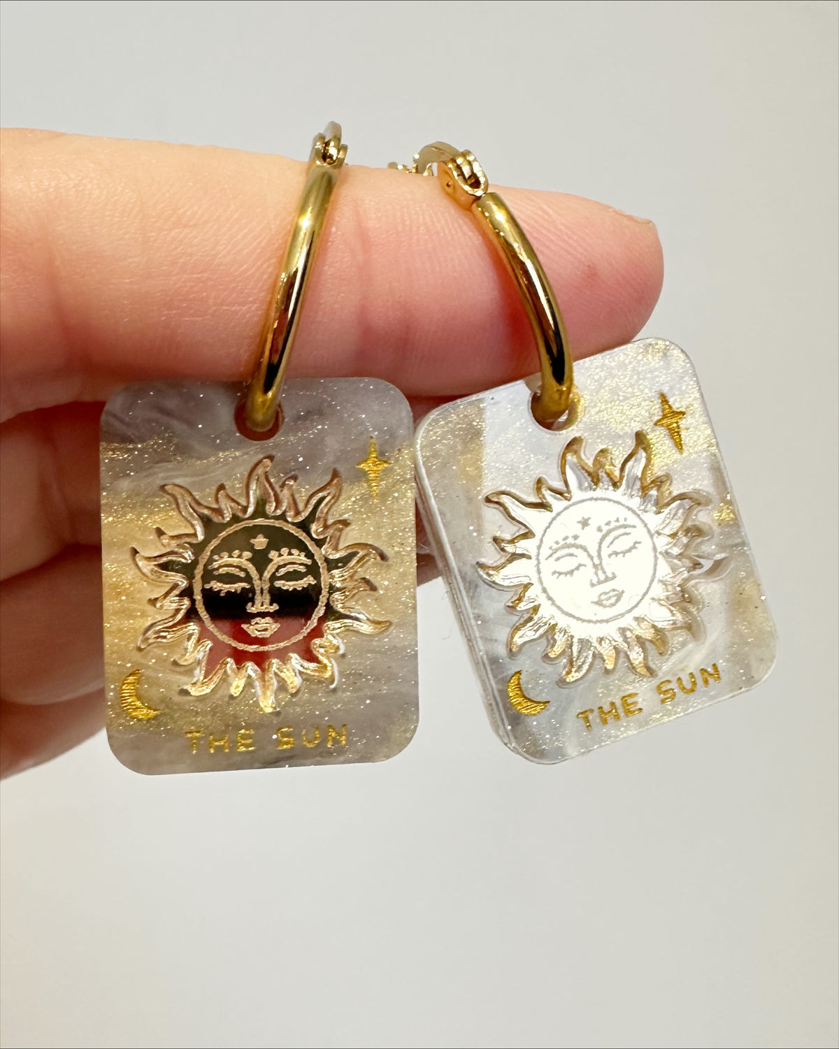 The Sun Tarot Card | Acrylic Dangles