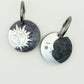 Silver Sun and Moon | Acrylic Dangles