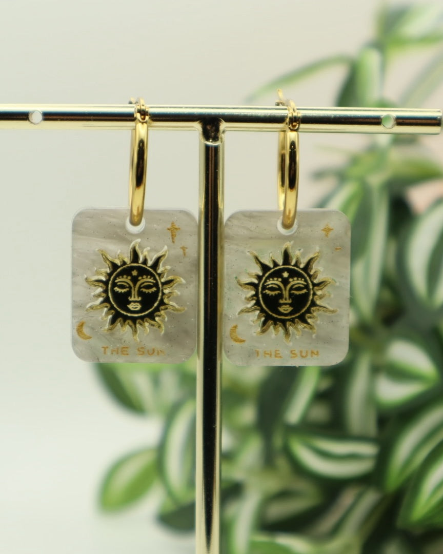 The Sun Tarot Card | Acrylic Dangles