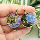 Gold Sun and Moon | Acrylic Dangles