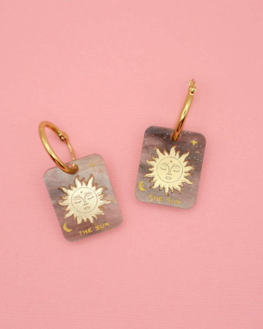 The Sun Tarot Card | Acrylic Dangles