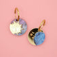 Gold Sun and Moon | Acrylic Dangles