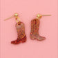 Cowboy Boots | Acrylic Dangles