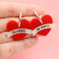 Allergic to Idiots | Acrylic Dangles