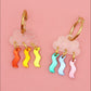 Rainbow Clouds | Acrylic Dangles
