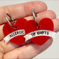 Allergic to Idiots | Acrylic Dangles