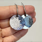 Silver Sun and Moon | Acrylic Dangles