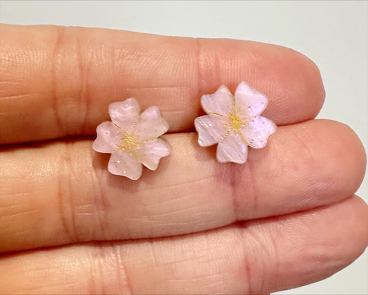 Pink Blossoms | Acrylic Studs