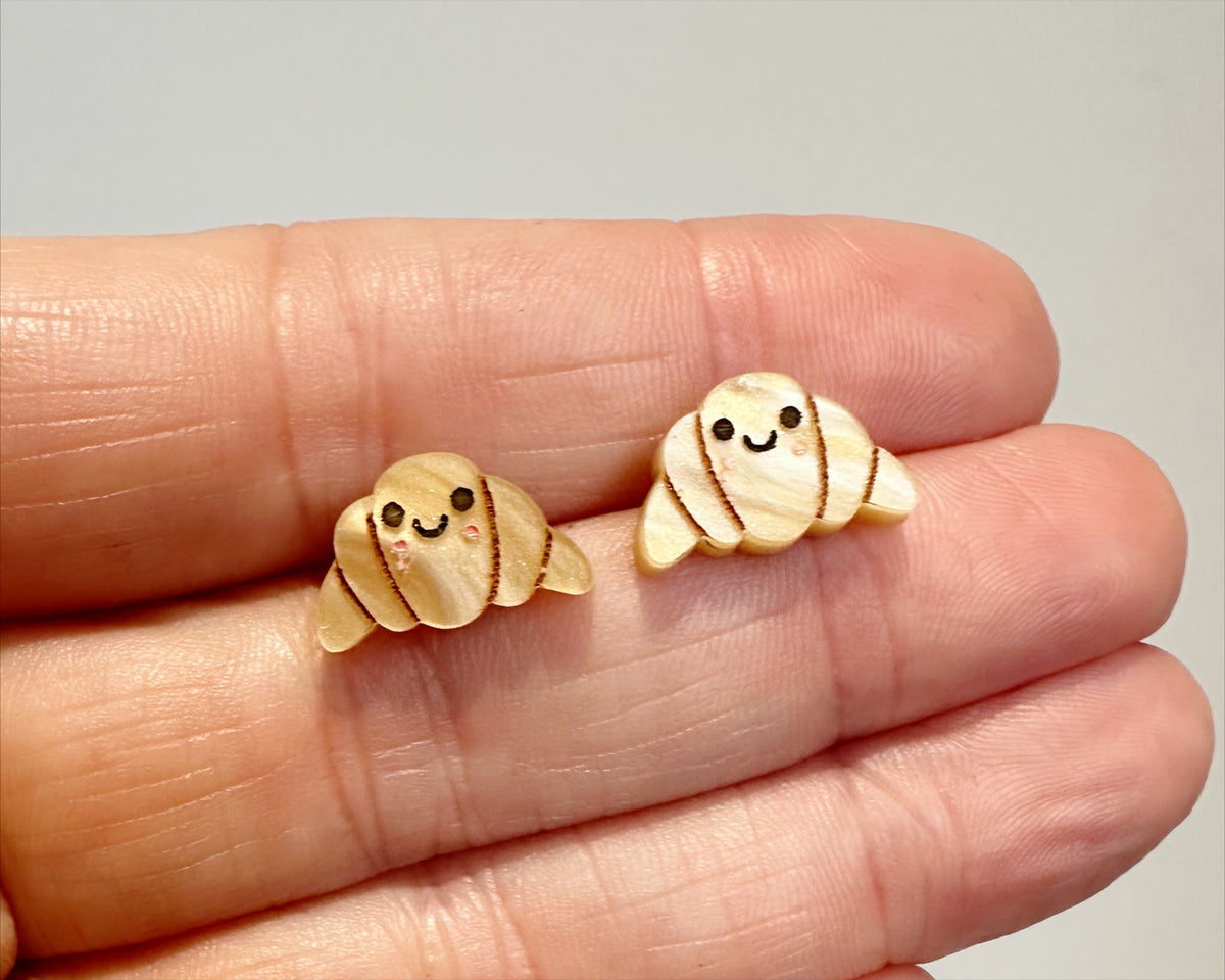 Croissants | Acrylic Studs