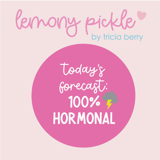 100% Hormonal | Badge