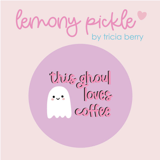 This Ghoul Loves Coffee | Badge