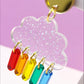 Rainbow Clouds | Acrylic Statement Earrings