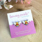 Rainbow Bee Earrings | Handpainted Wooden Studs
